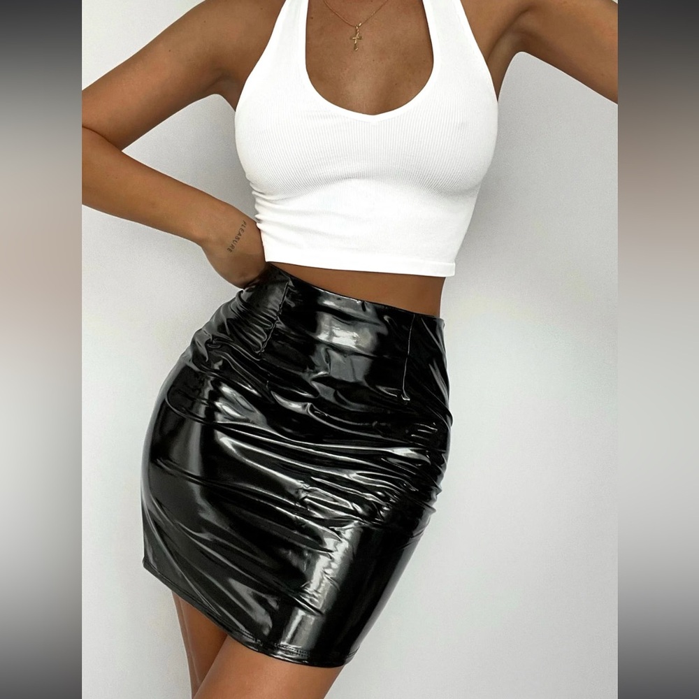 NWT Fashion Nova | Boot Camp Skirt in Black | Small